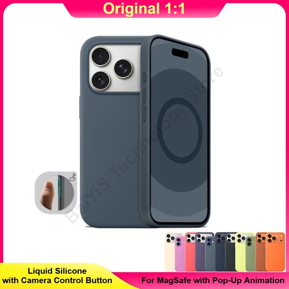 Liquid Silicone Magnetic Phone Case - 오리지널 품질 피부 친화적인 액상 실리콘