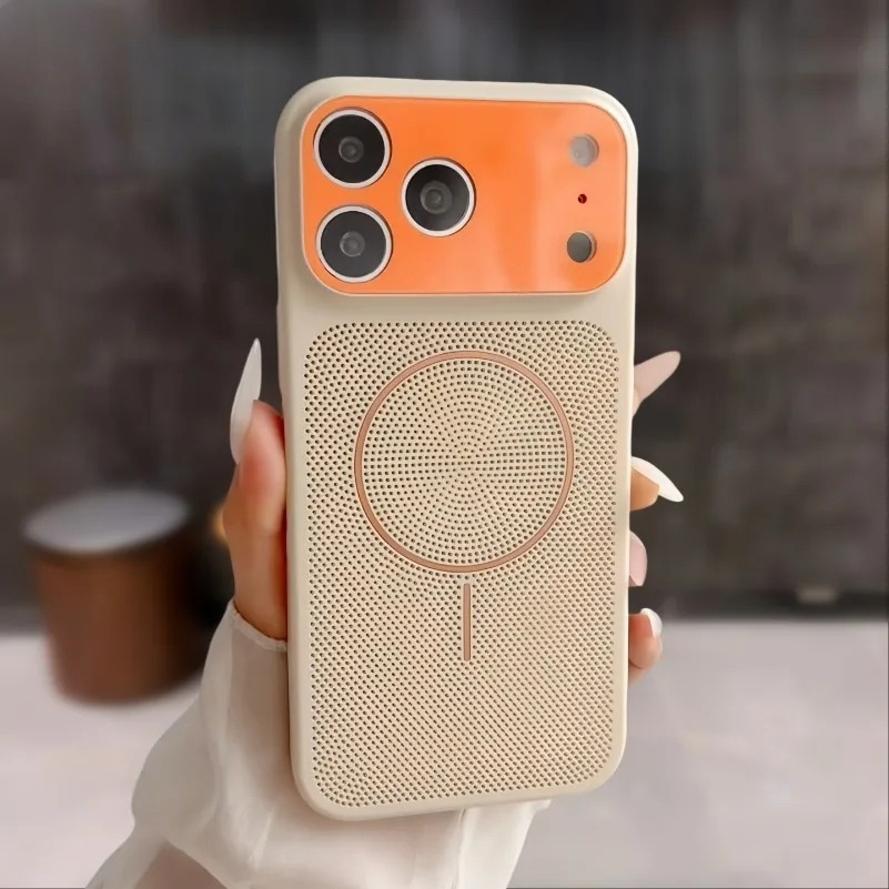 Heat Dissipation Mesh Breathable Case - 열 방출 기능이 있는 마그네틱 마그세이프