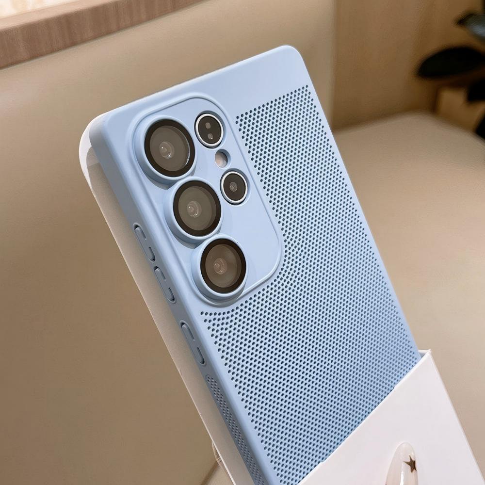 Heat Dissipation Mesh Breathable Case - 슬림 메쉬 통기성 방열 매트 폰