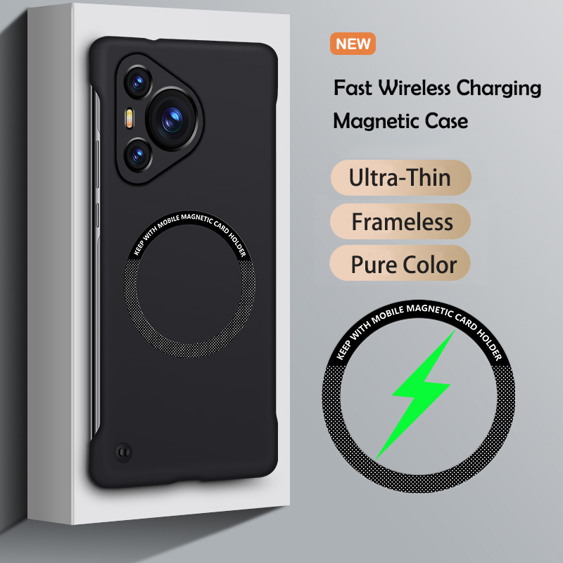 Ultra Thin Frameless Phone Cover - 화웨이 푸로 80 70 울트라 P60