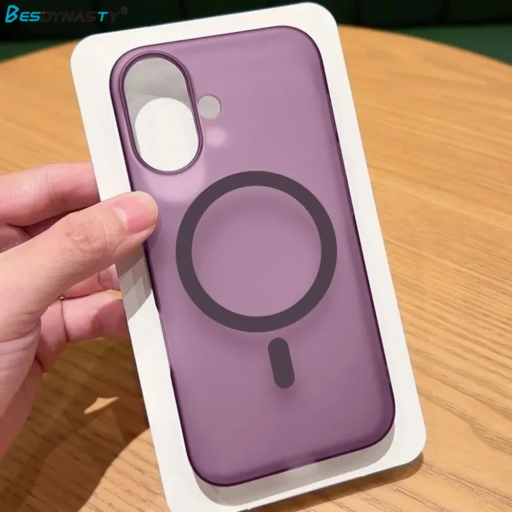 Matte Hard Pc Back Case - 아이폰 16E 16 15 14 13
