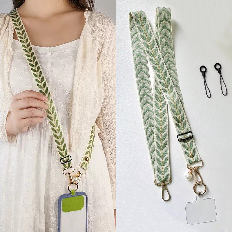 Crossbody Lanyard Neck Strap Case - 휴대폰 스트랩 숄더 넥 밴드 금속