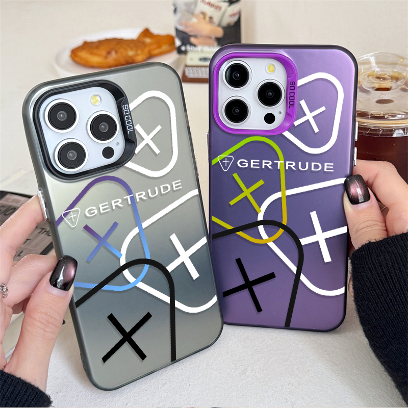 Matte Hard Pc Back Case - 패션 G-Gertrudes 하드 폰 케이스 아이폰