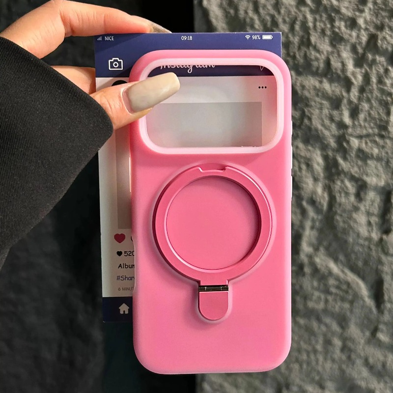 Liquid Silicone Magnetic Phone Case - 액상 실리콘 젤리 캔디 컬러 마그세이프