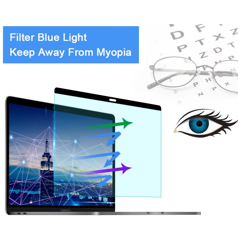 Matte Anti Glare Screen Protector - 블루라이트 차단 마그네틱 스크린 보호 필름
