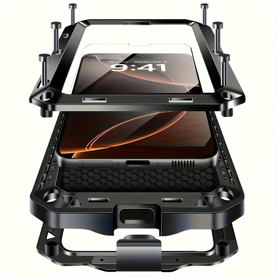 Heavy Duty 360 Full Body Protective Case - 내구성이 뛰어난 금속 소재의 휴대폰 케이스,