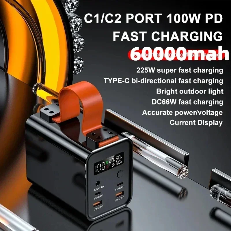 노트북용 60000mAh 100W 휴대용 보조배터리 3 - Power Banks 리뷰 및 가격
