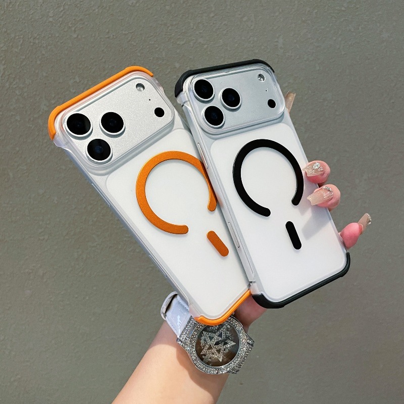 프리미엄 반랩형 프레임리스 맥세이프 폰 케이스 아이폰  - Ultra Thin Frameless Phone Cover 리뷰 및 가격
