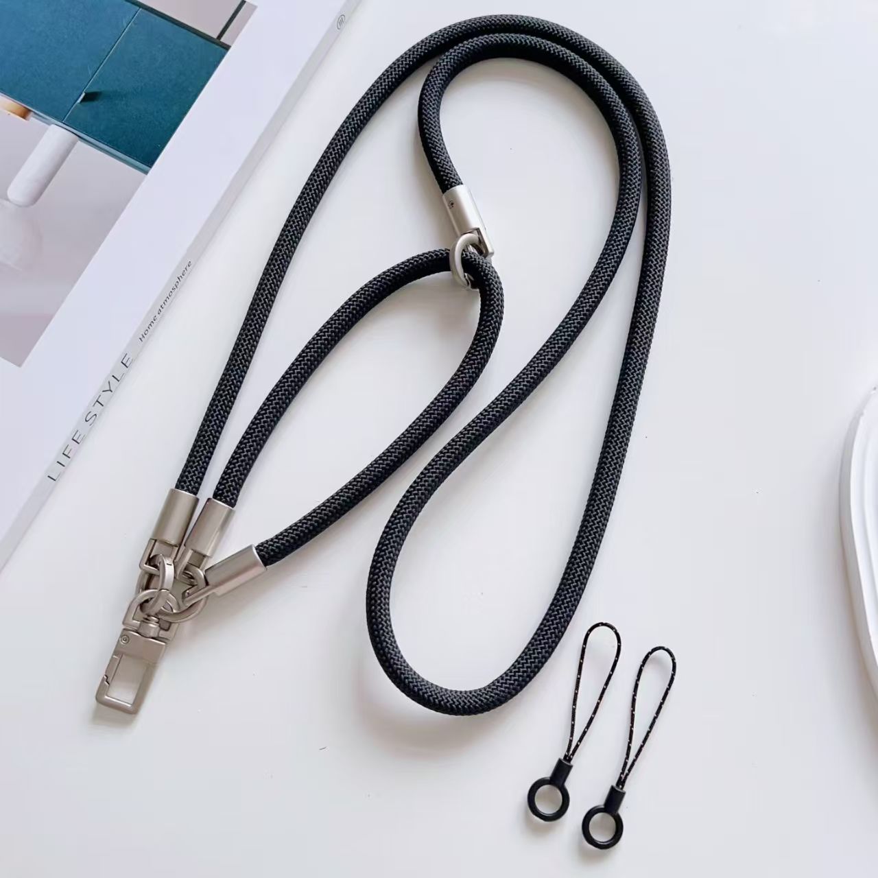 크로스바디 폰 스트랩 넥 로프 숄더 끈 손목 스트랩 탈 - Crossbody Lanyard Neck Strap Case 리뷰 및 가격