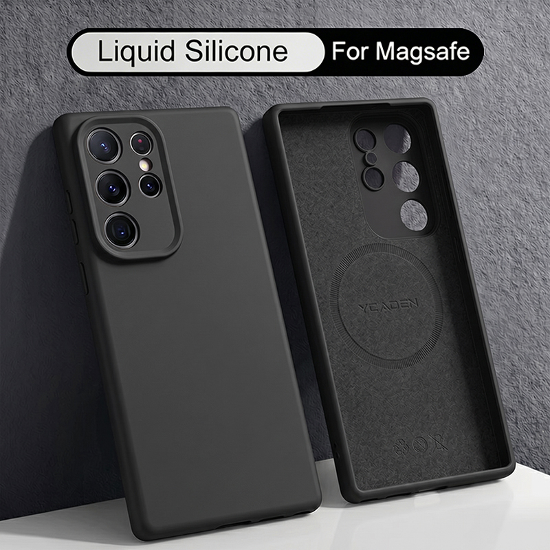 삼성 갤럭시 S26 S25 S24 S23 울트라 S22 - Liquid Silicone Magnetic Phone Case 리뷰 및 가격