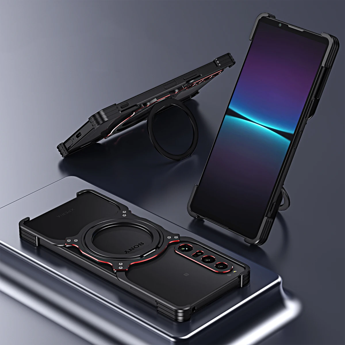 소니 엑스페리아 1 V 1 IV 5 10 V 알루미늄  - Metal Bumper Aluminum Frame Case 리뷰 및 가격