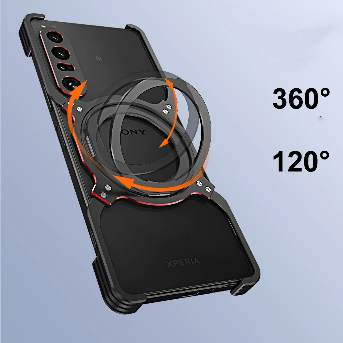 소니 엑스페리아 1 V 1 IV 5 10 V 알루미늄  - Metal Bumper Aluminum Frame Case 리뷰 및 가격