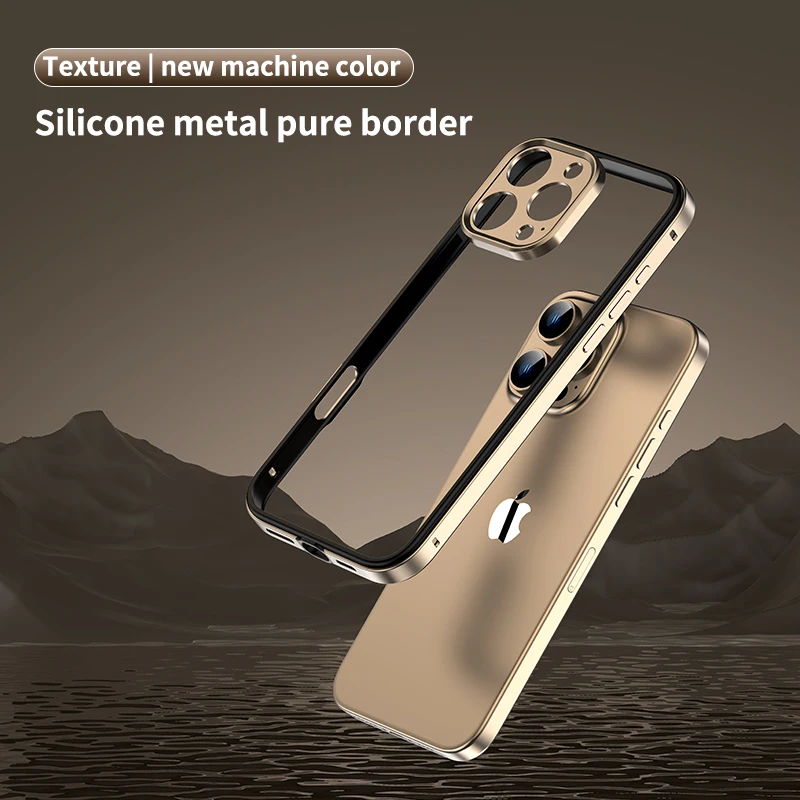 카메라 보호 + 하이브리드 실리콘 프레임 알루미늄 메탈 - Metal Bumper Aluminum Frame Case 리뷰 및 가격