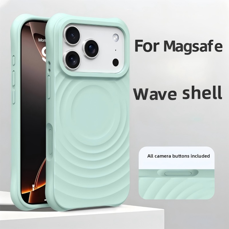 새로운 공식 리퀴드 실리콘 물결무늬 케이스 아이폰 17 - Liquid Silicone Magnetic Phone Case 리뷰 및 가격
