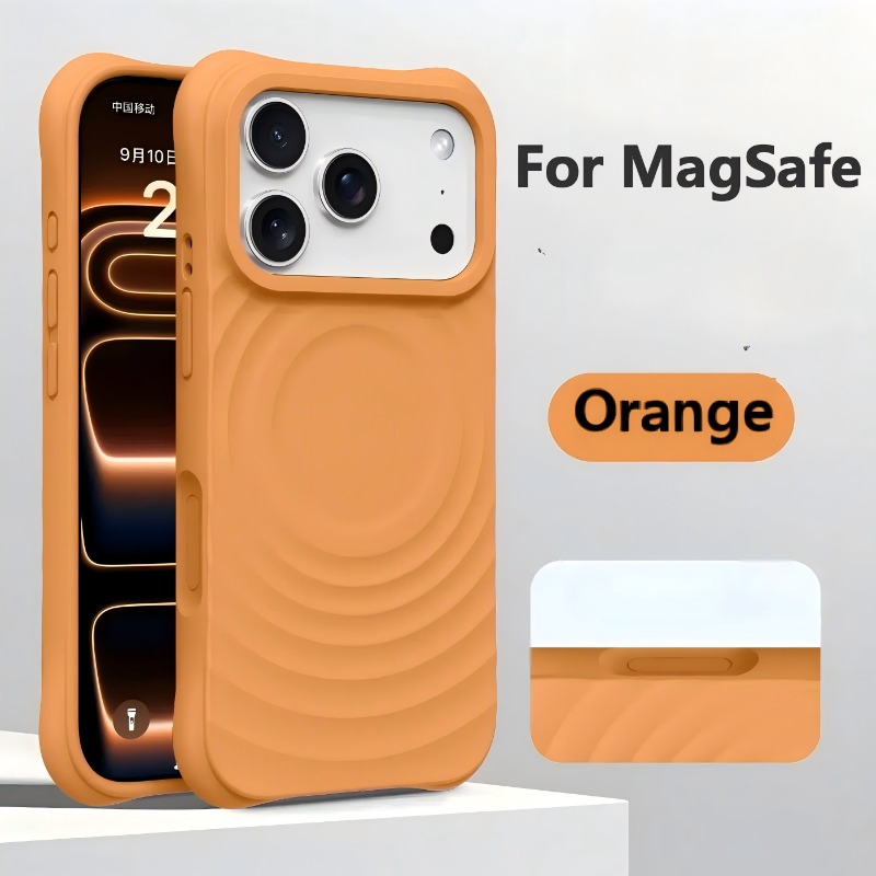 새로운 공식 리퀴드 실리콘 물결무늬 케이스 아이폰 17 - Liquid Silicone Magnetic Phone Case 리뷰 및 가격