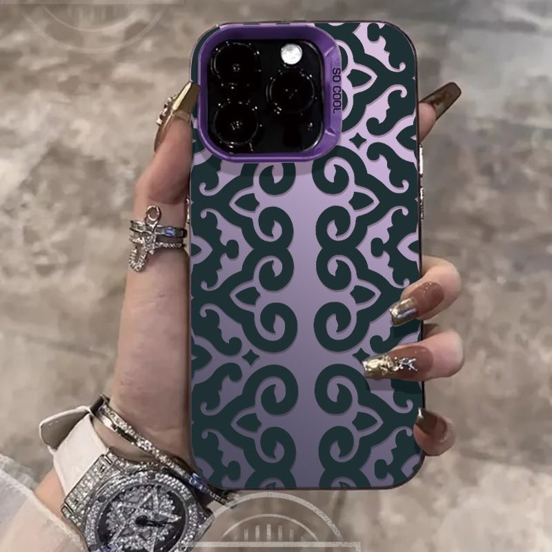 빈티지 페이즐리 패턴 아이폰 17 16 15 프로 맥스 - Vintage Floral Pattern Soft Case 리뷰 및 가격