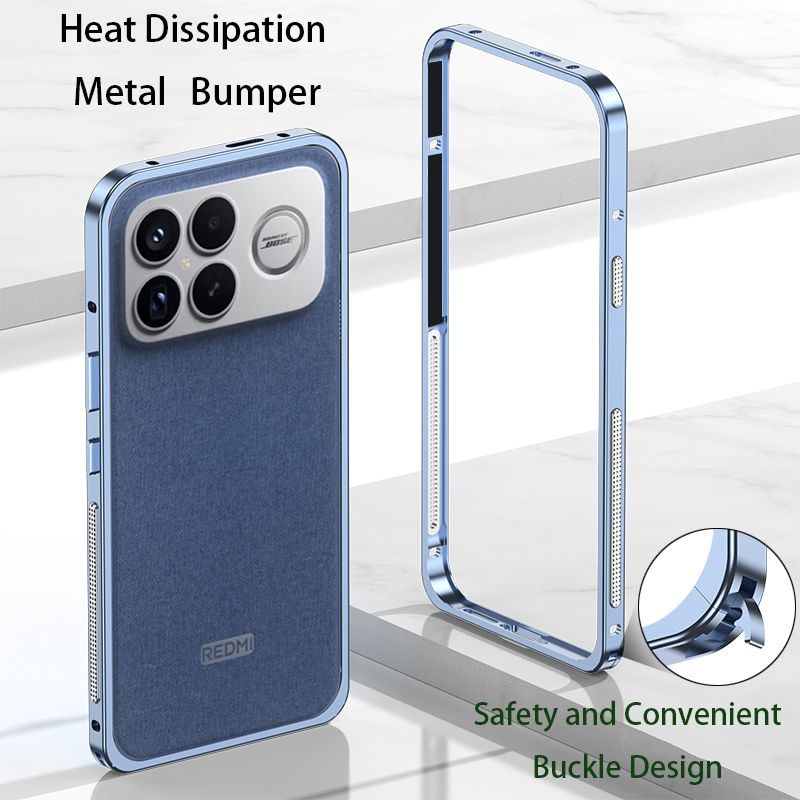 POCO F8 Pro 용 알루미늄 합금 범퍼 케이스 울 - Metal Bumper Aluminum Frame Case 리뷰 및 가격