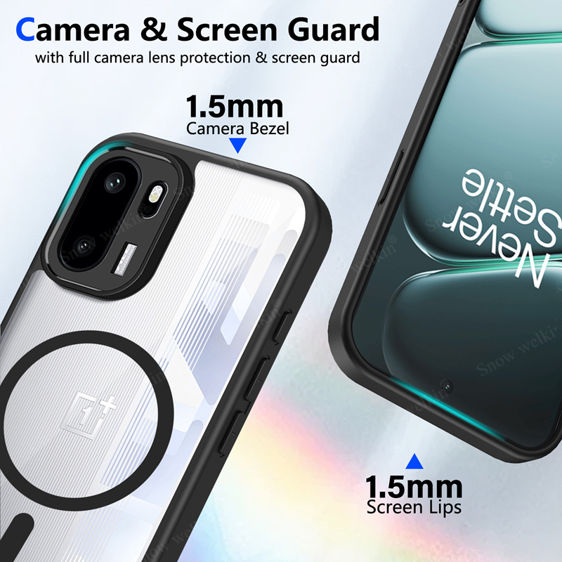원플러스 15 15T ACE 6 6T 터보 6 6V용  - Clear Shockproof Bumper Case 리뷰 및 가격