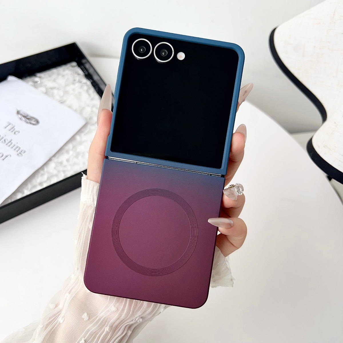 그라데이션 리퀴드 실리콘 소프트 마그네틱 폰 케이스 삼 - Liquid Silicone Magnetic Phone Case 리뷰 및 가격