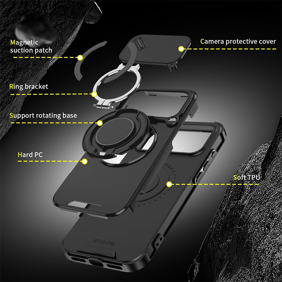 견고한 내구성을 갖춘 충격 방지 자석 부착형 휴대폰 케 - Heavy Duty 360 Full Body Protective Case 리뷰 및 가격