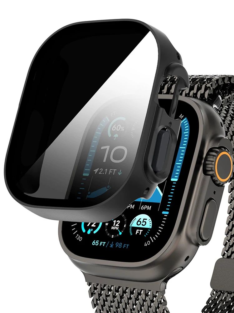 Apple Watch ultra 2 49mm 액세서리용 - Anti Spy Privacy Glass Case 리뷰 및 가격