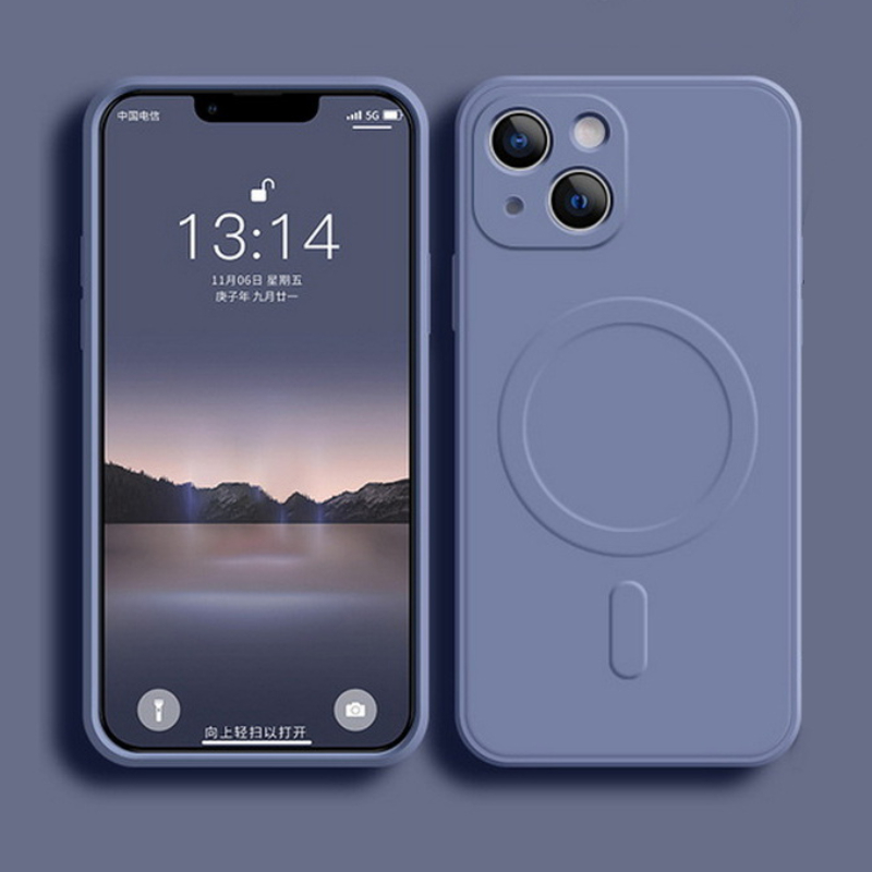 iPhone 18Pro 16 15 14 13 12 17 - Liquid Silicone Magnetic Phone Case 리뷰 및 가격