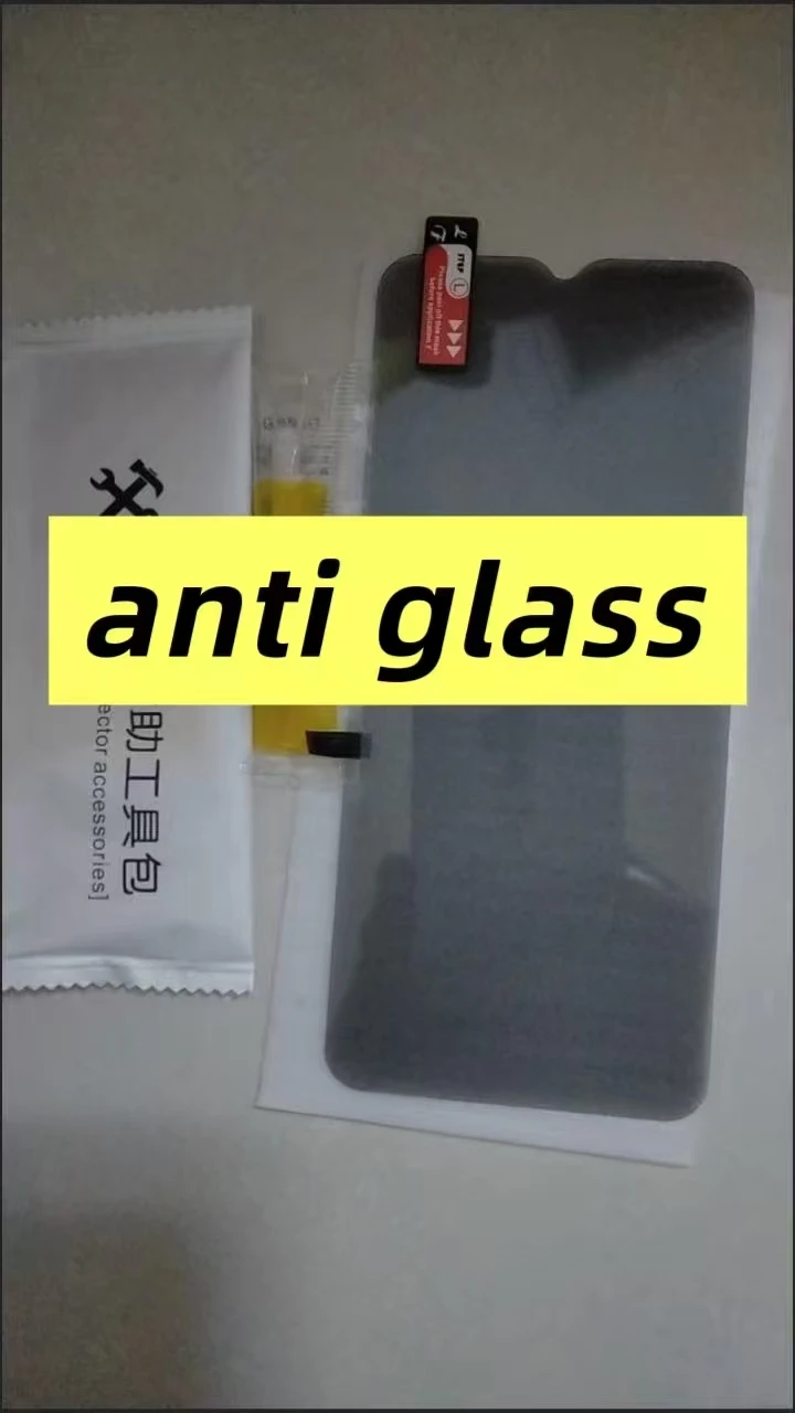 Oppo a54s 커버용 스파이 방지 강화 유리 화면  - Anti Spy Privacy Glass Case 리뷰 및 가격