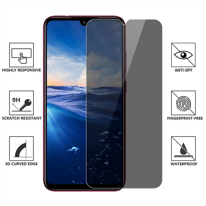 Oppo a54s 커버용 스파이 방지 강화 유리 화면  - Anti Spy Privacy Glass Case 리뷰 및 가격