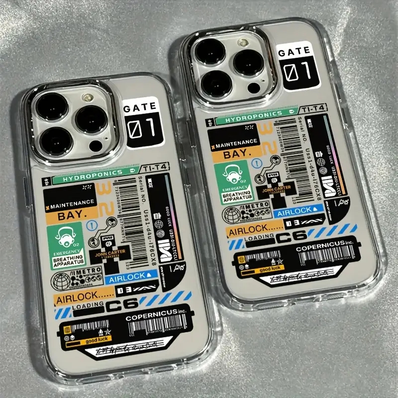 자동차 스티커 라벨 투명 폰 케이스 아이폰 17 16  - Clear Shockproof Bumper Case 리뷰 및 가격