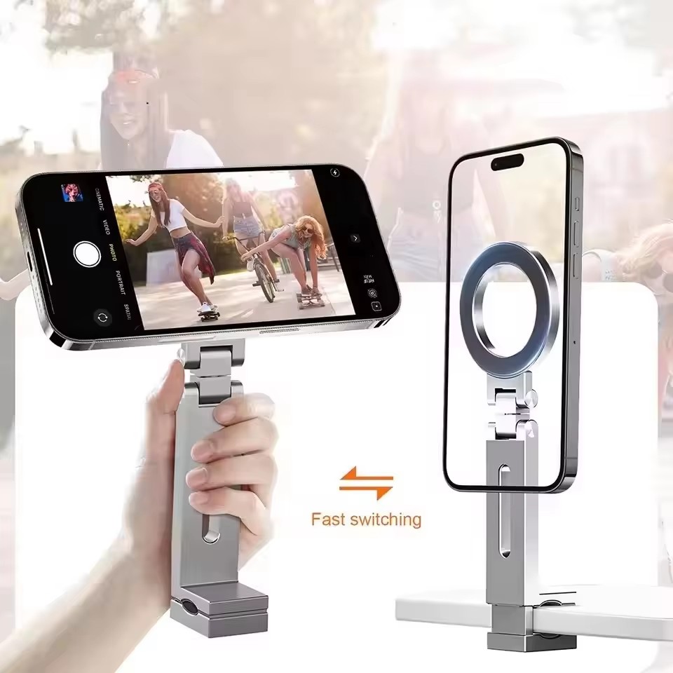 유니버설 마그네틱 폰 홀더 여행 필수품 자유로운 회전  - Phone Stands 리뷰 및 가격