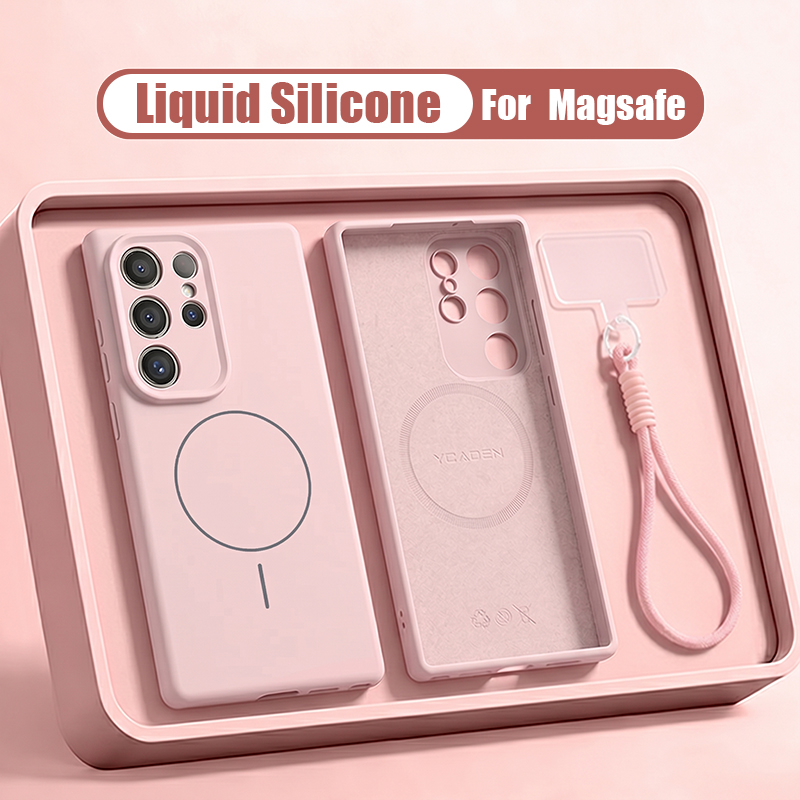 삼성 갤럭시 S26 S25 S24 S23 S22 울트라 - Liquid Silicone Magnetic Phone Case 리뷰 및 가격