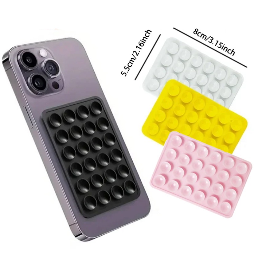 다기능 흡착식 벽걸이 실리콘 흡착 폰 홀더 매트 사각형 - Phone Cases 리뷰 및 가격