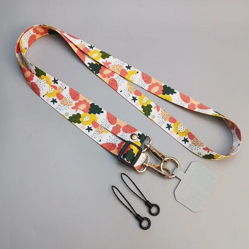 컬러풀 크로스 바디 스트랩 휴대폰 로프, 캔버스 행잉  - Crossbody Lanyard Neck Strap Case 리뷰 및 가격