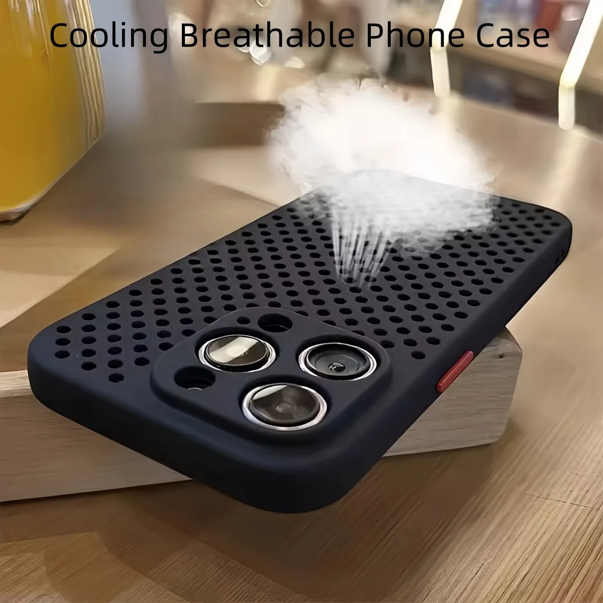 방열 냉각 휴대폰 케이스, 아이폰 16, 15, 14, - Heat Dissipation Mesh Breathable Case 리뷰 및 가격