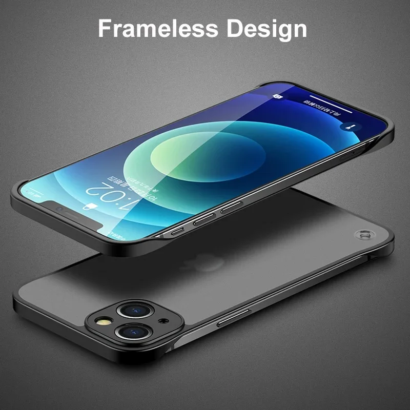Iphone 16 15 14 Pro Max 울트라 씬  - Ultra Thin Frameless Phone Cover 리뷰 및 가격