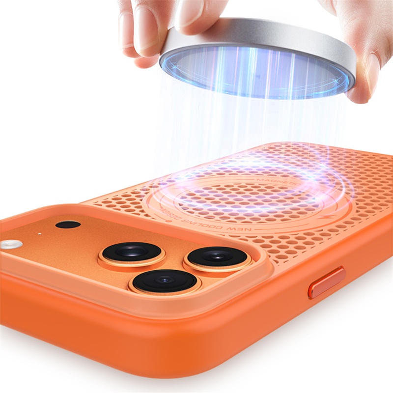 아이폰 17 에어 16 15 14 13 프로 맥스용 맥 - Heat Dissipation Mesh Breathable Case 리뷰 및 가격