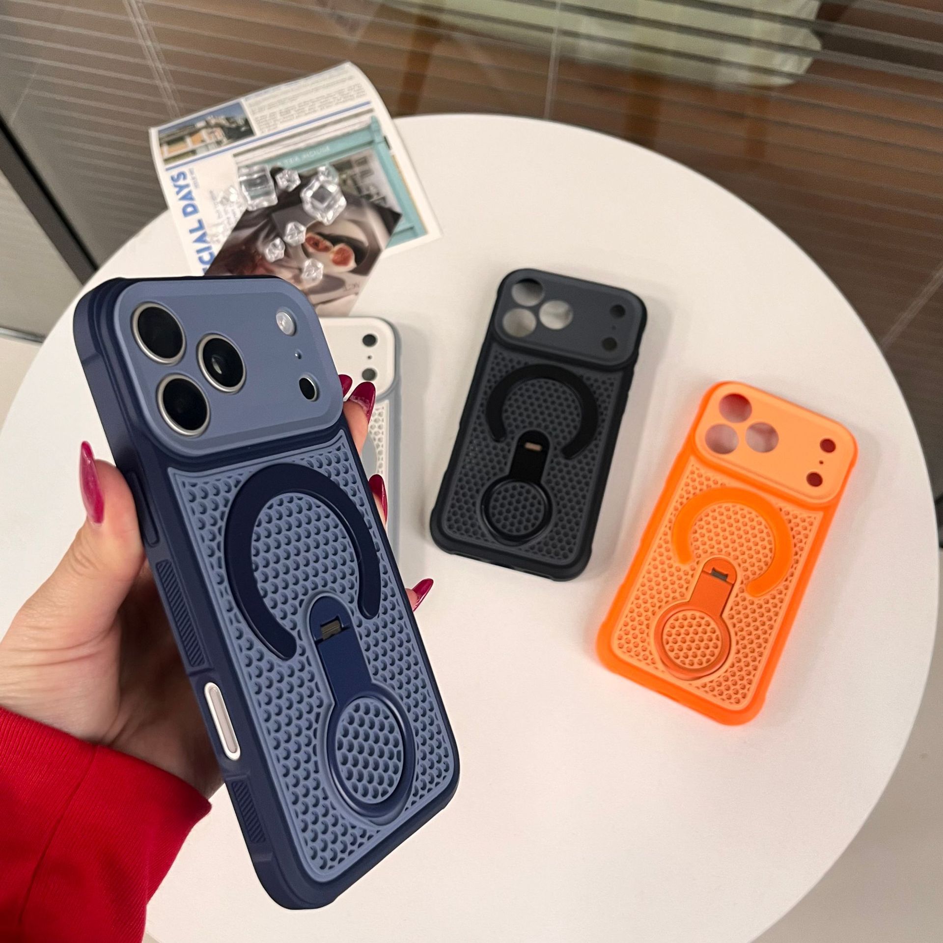360 °   아이폰 17Air 17Pro Max 16 - Heat Dissipation Mesh Breathable Case 리뷰 및 가격